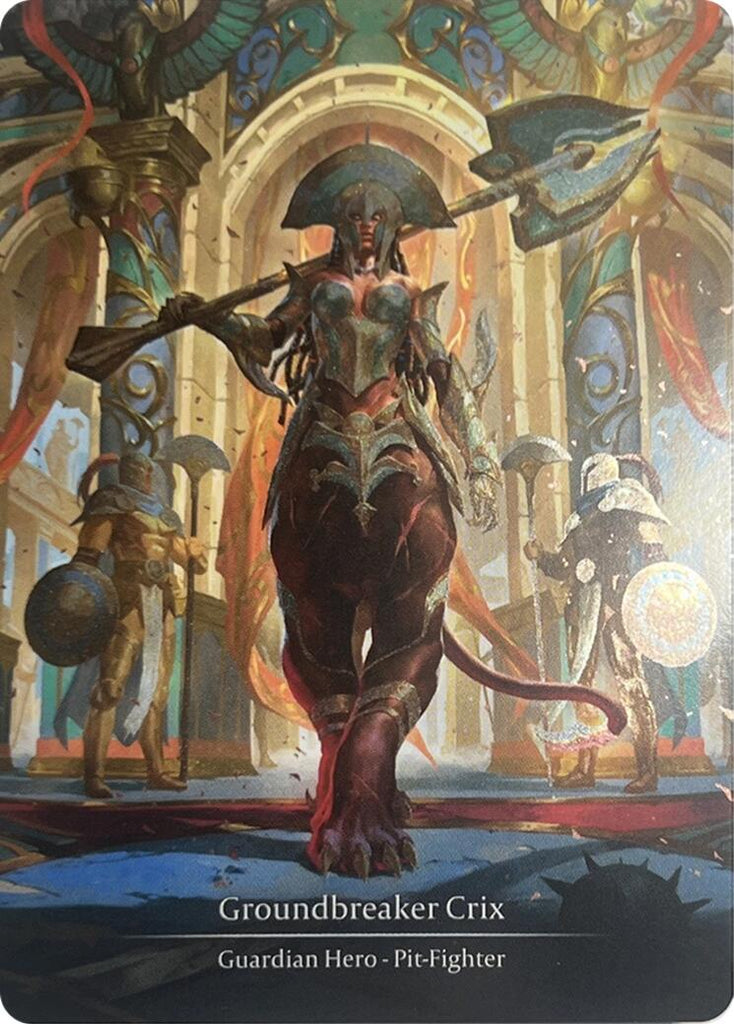 その他 FAB Groundbreaker Crix cold foil Groundbreaker Crix [HER155] (Promo) Cold Foil