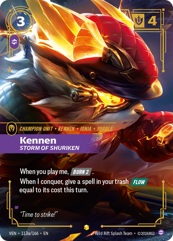 Kennen, Storm of Shuriken [VEN-113A/166]