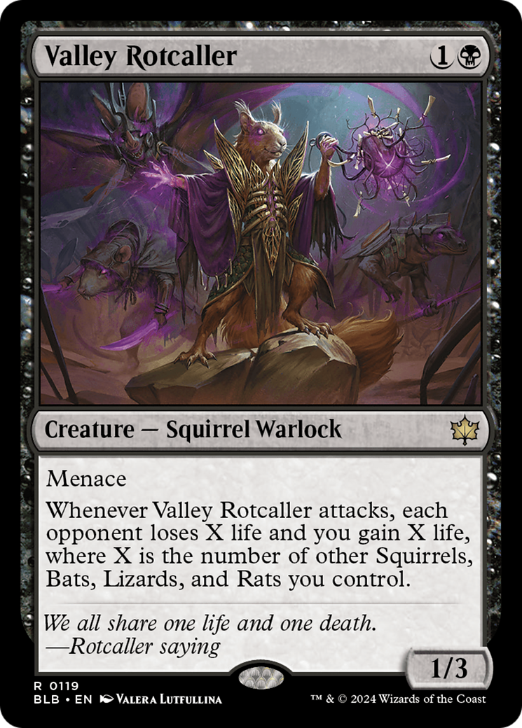 mtg bloomburrow squirrel cards Set Name: Bloomburrow, Type: Creature, Subtype: Squirrel, 14 cards