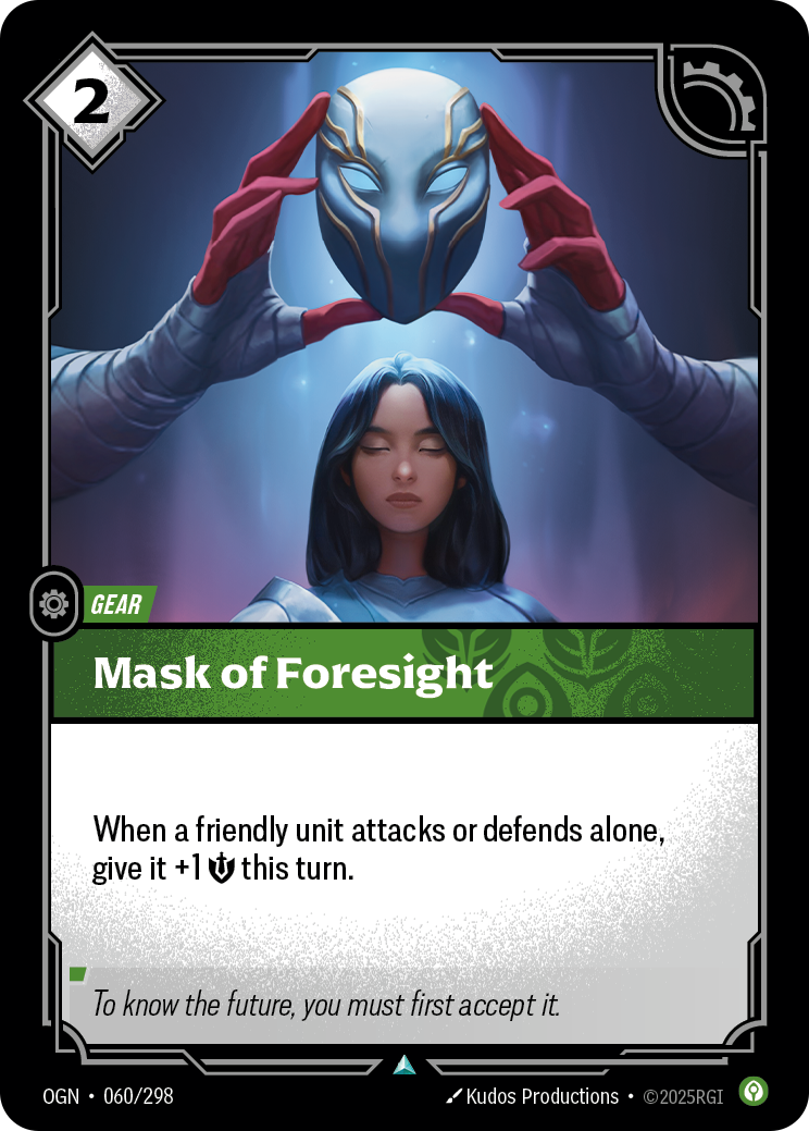 [Chinese] Mask of Foresight [OGN-060/298]