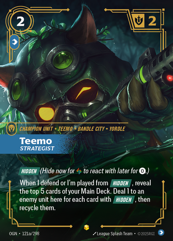 Teemo, Strategist [OGN-121a/298] CN