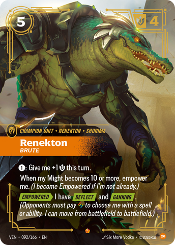 Renekton, Brute [VEN-092/166]