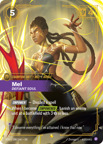 Mel, Defiant Soul [VEN-188/166]