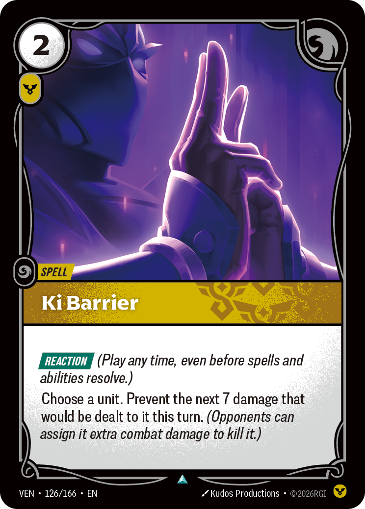 Ki Barrier [VEN-126/166]