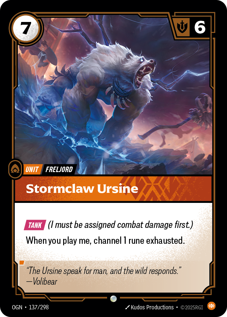 Stormclaw Ursine [OGN-137/298]
