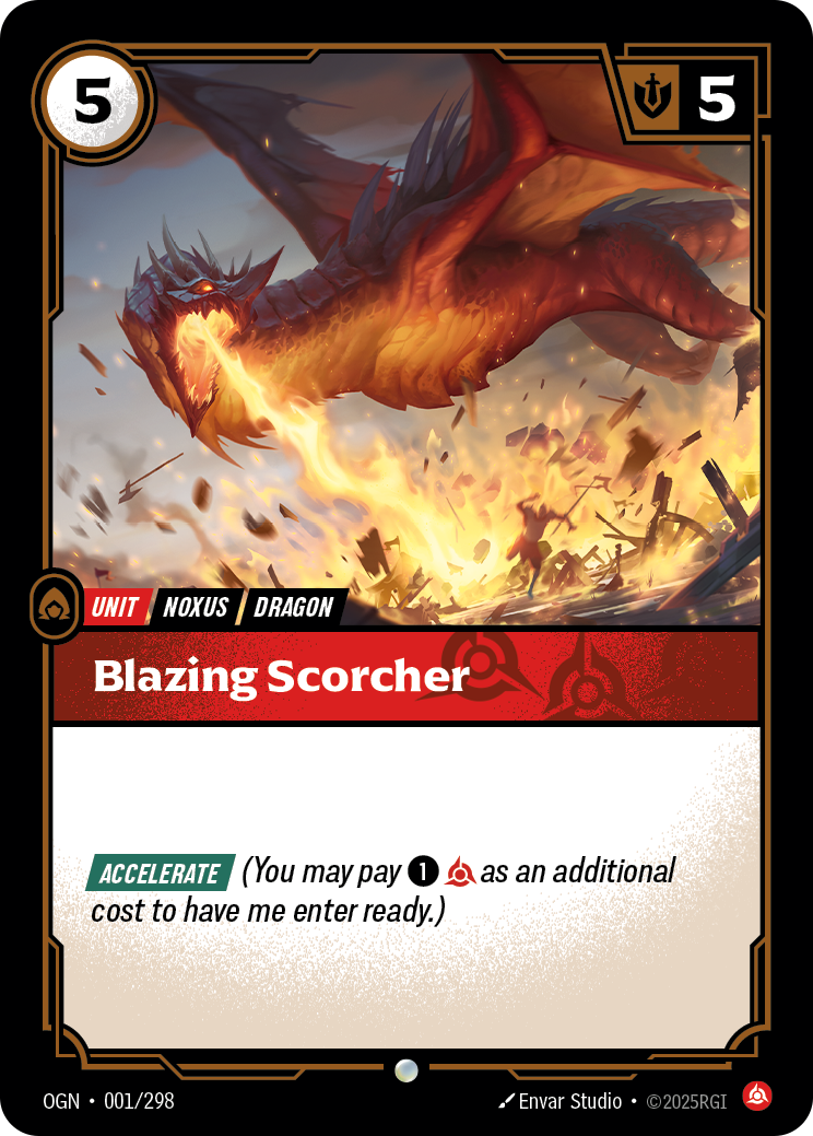Blazing Scorcher [OGN-001/298]