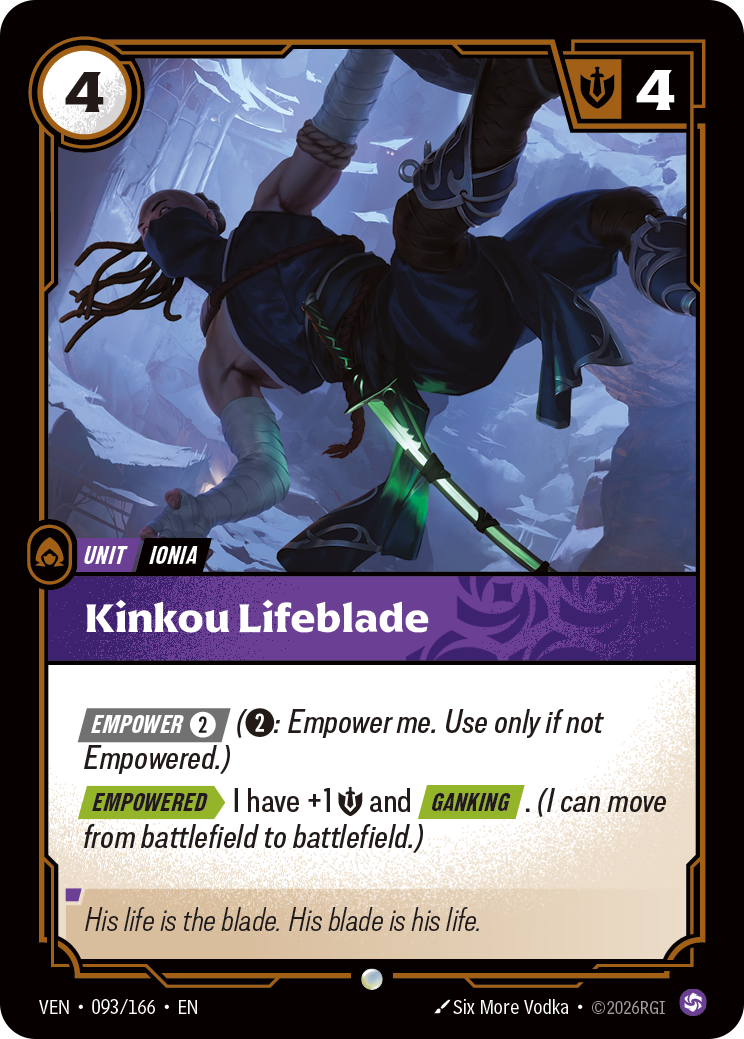 Kinkou Lifeblade [VEN-093/166]