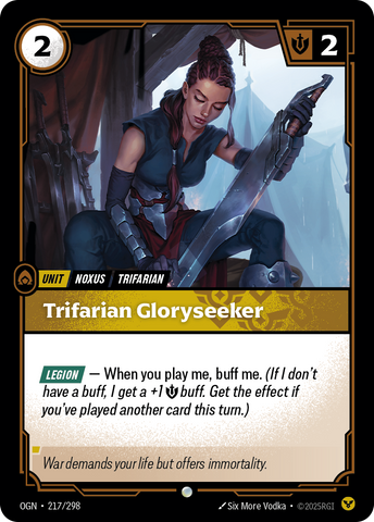 Trifarian Gloryseeker [OGN-217/298]