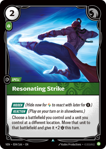 Resonating Strike [VEN-034/166]