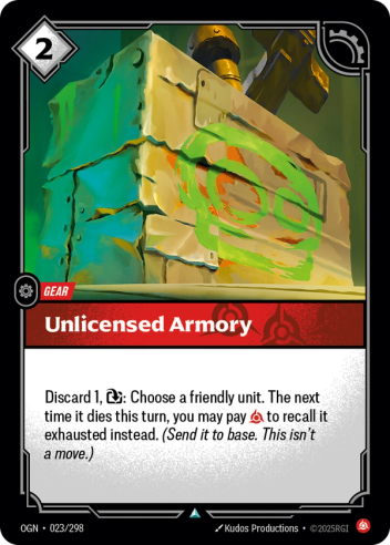 Unlicensed Armory [OGN-023/298] CN