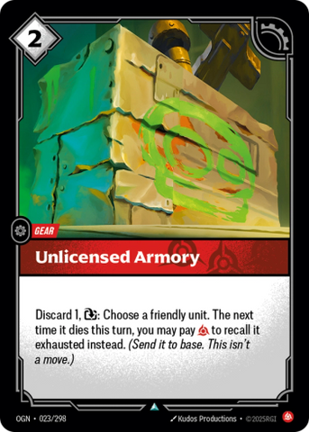 Unlicensed Armory [OGN-023/298] CN