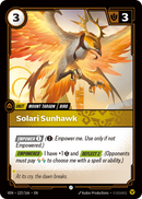 Solari Sunhawk [VEN-122/166]