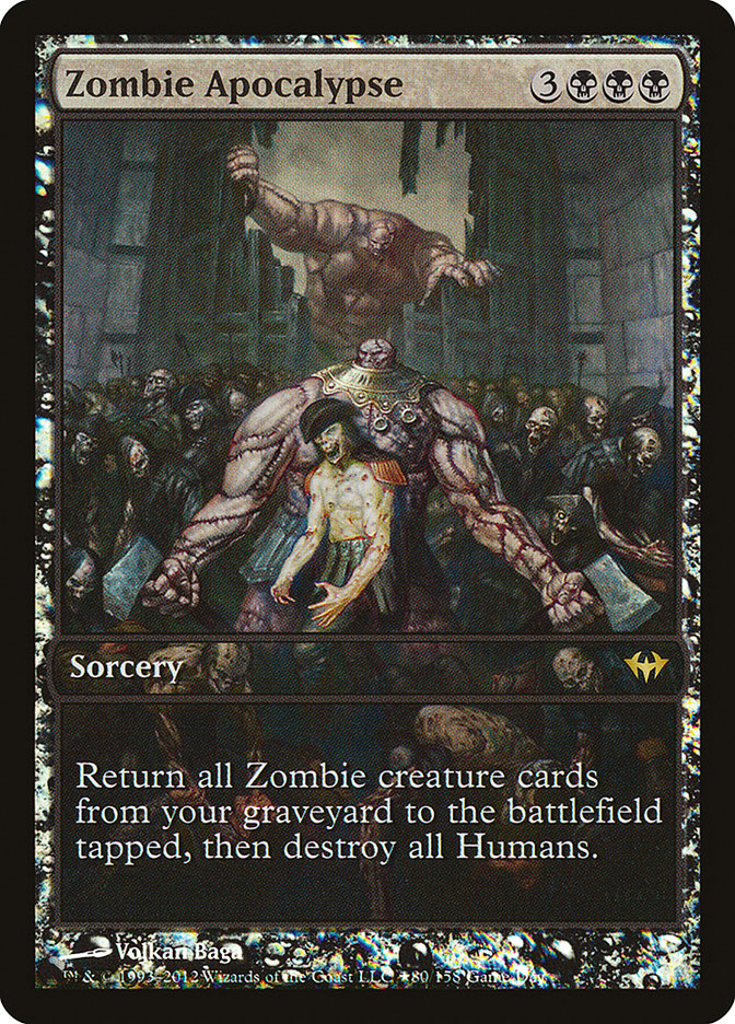 Zombie Apocalypse (Game Day) [Dark Ascension Promos]