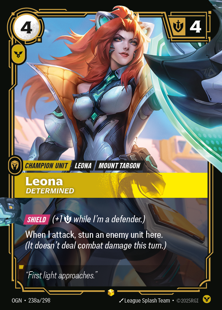 Leona, Determined [OGN-238a/298]