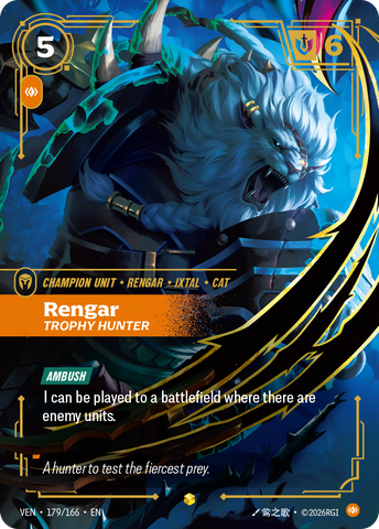 Rengar, Trophy Hunter [VEN-179/166]