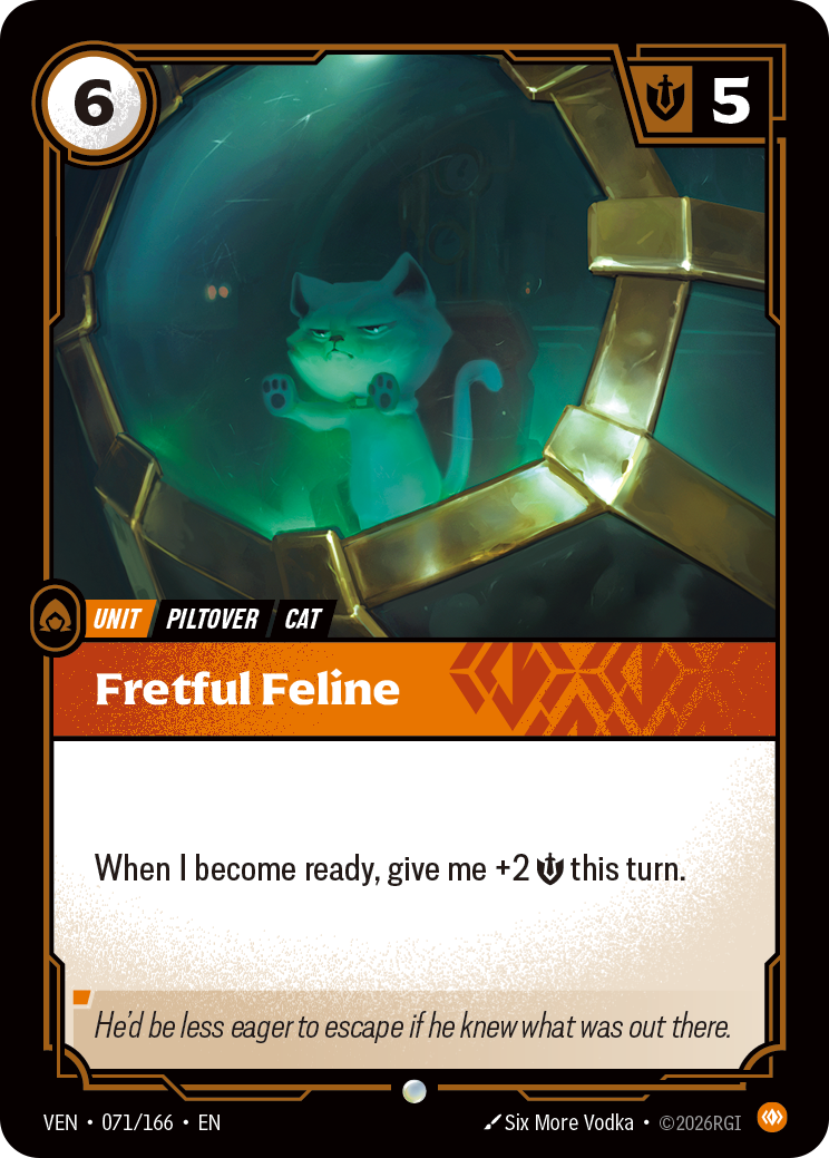 Fretful Feline [VEN-071/166]