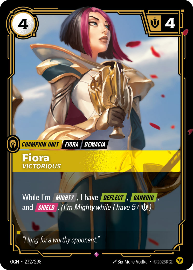 Fiora, Victorious [OGN-232/298]
