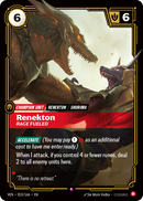 [Chinese] Renekton, Rage Fueled [VEN-019/166]