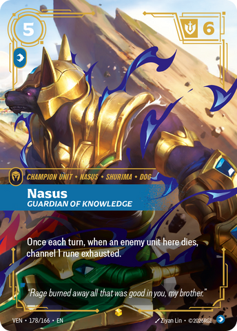 Nasus, Guardian of Knowledge [VEN-178/166]