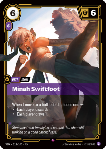 Minah Swiftfoot [VEN-111/166]