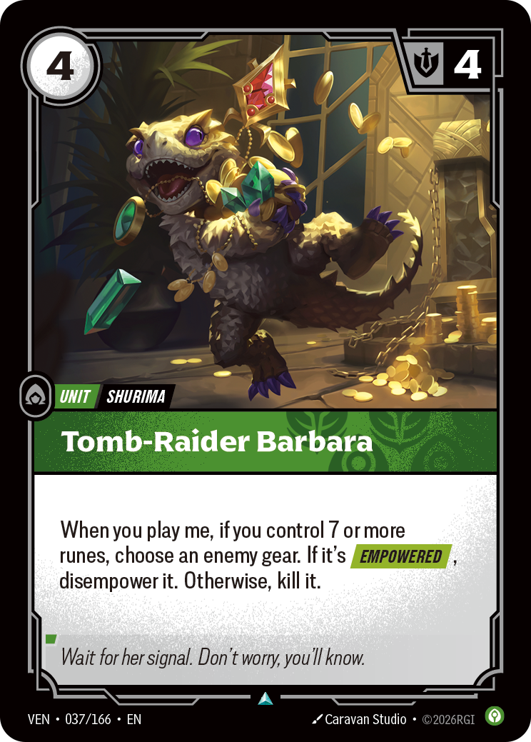 Tomb-Raider Barbara [VEN-037/166]