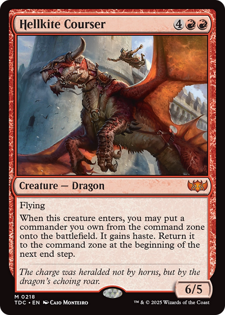 Hellkite Courser [Tarkir: Dragonstorm Commander]