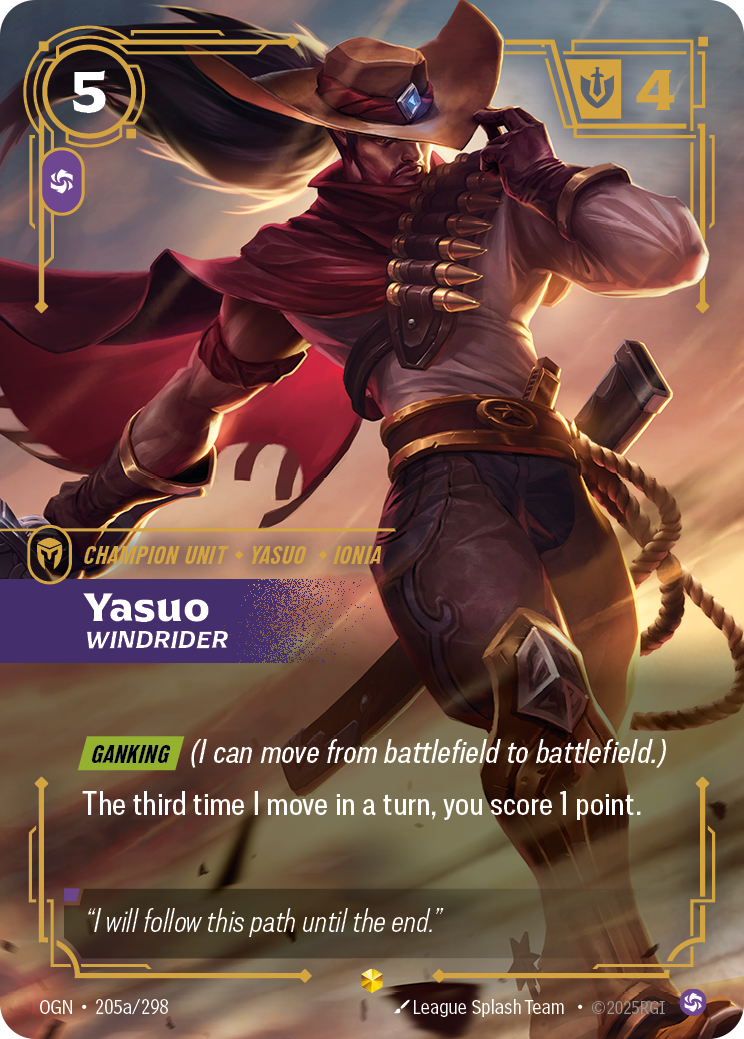 Yasuo, Windrider [OGN-205a/298] CN