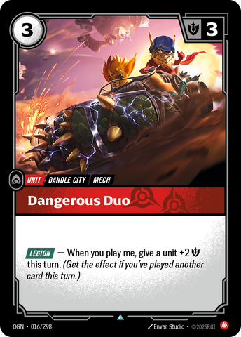 [Chinese] Dangerous Duo [OGN-016/298]