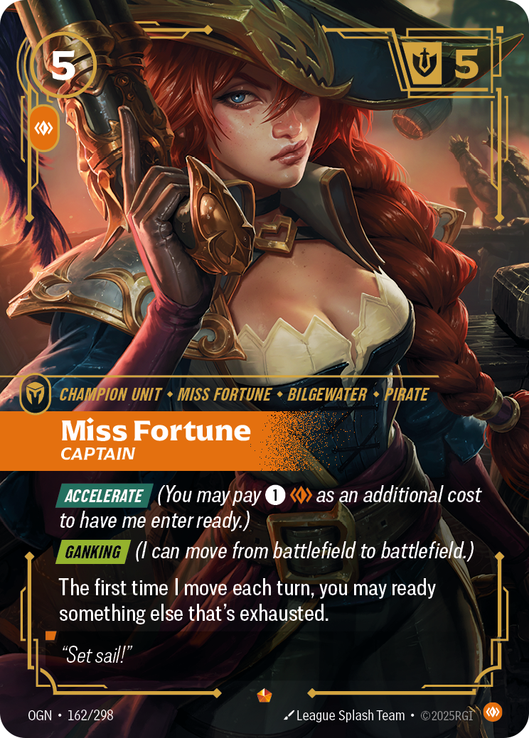 Miss Fortune, Captain [OGN-162/298] CN