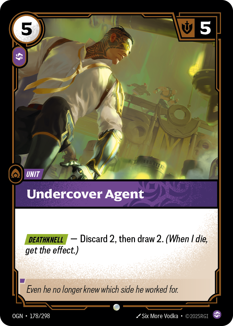 Undercover Agent [OGN-178/298]
