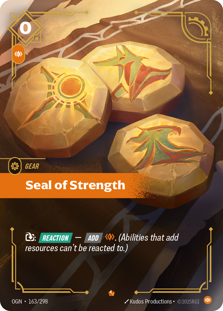 [Chinese] Seal of Strength [OGN-163/298]