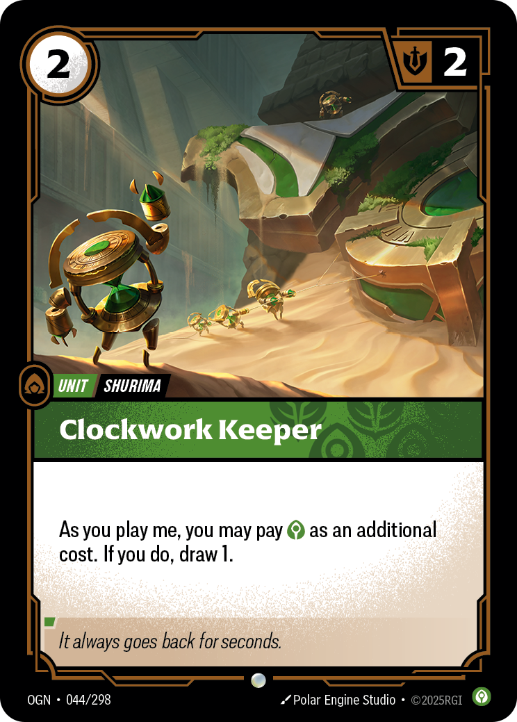 [Chinese] Clockwork Keeper [OGN-044/298]