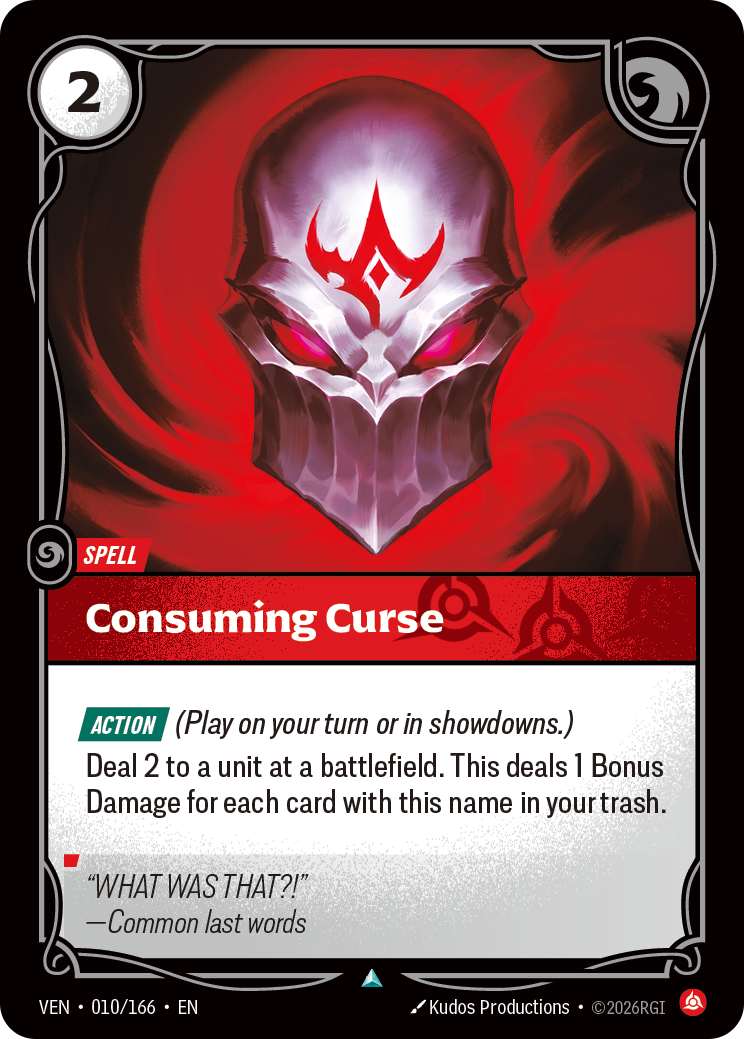 Consuming Curse [VEN-010/166]