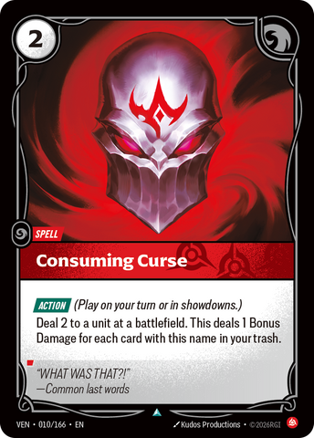Consuming Curse [VEN-010/166]
