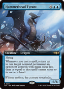 Hammerhead Tyrant (Extended Art) [Tarkir: Dragonstorm Commander]