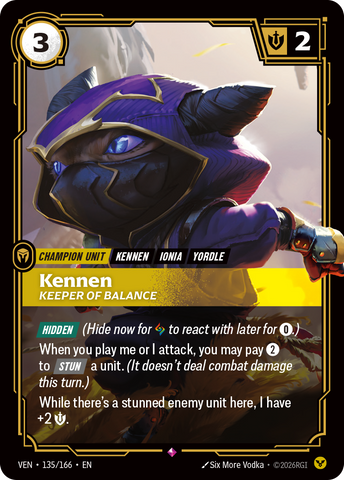Kennen, Keeper of Balance [VEN-135/166]