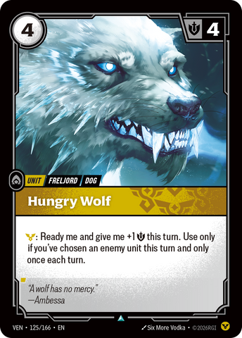 Hungry Wolf [VEN-125/166]