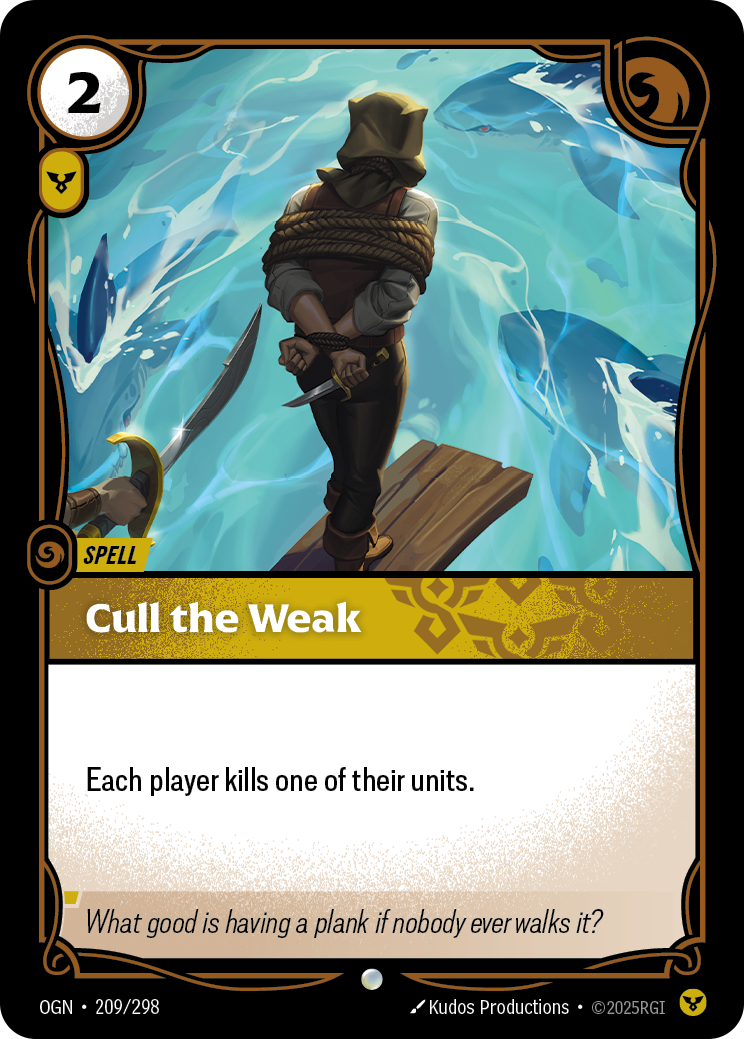 Cull the Weak [OGN-209/298]
