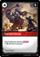 Captain Farron [OGN-015/298]