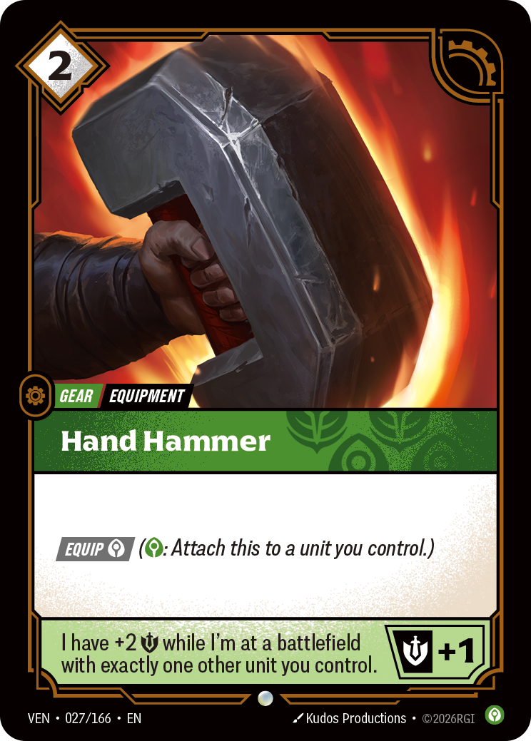 Hand Hammer [VEN-027/166]