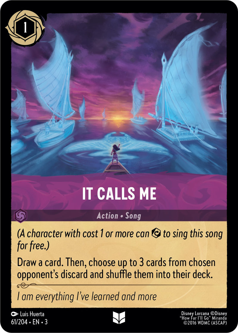mtg 61 card deck Ultra Pro constructed 60 It Calls Me (61/204) [Into