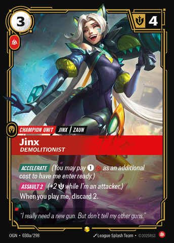Jinx, Demolitionist [OGN-030a/298]