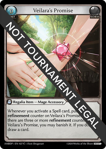 Veilara's Promise (027) [Mortal Ambition Draft Pack]