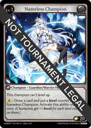 Nameless Champion (Guardian/Warrior) (001) [Mortal Ambition Draft Pack]