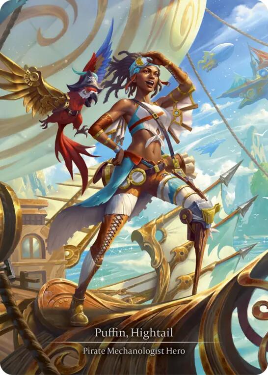 Puffin, Hightail (Marvel) [SEA001] (High Seas)  Cold Foil