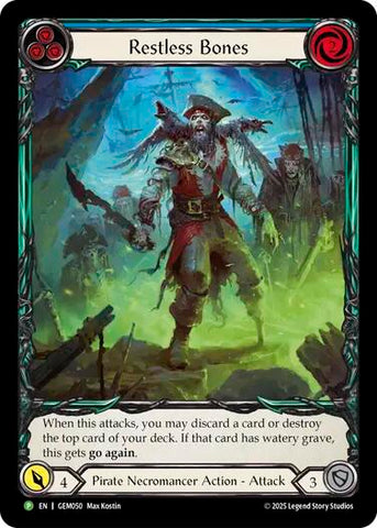Restless Bones (Blue) [GEM050] (GEM Pack 2)