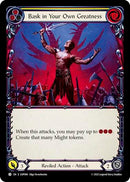 Bask in Your Own Greatness (Yellow) [SUP099] (Super Slam)  Rainbow Foil