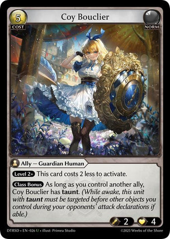 Coy Bouclier (26) [Distorted Reflections Starter Decks]