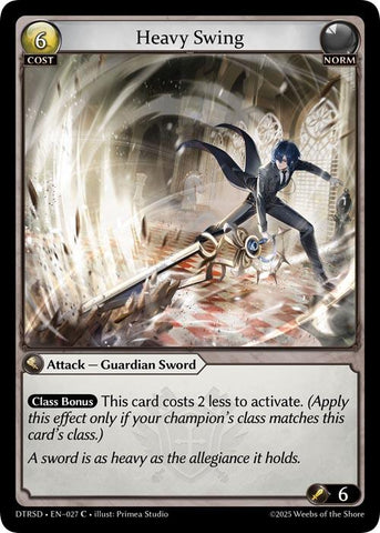 Heavy Swing (27) [Distorted Reflections Starter Decks]