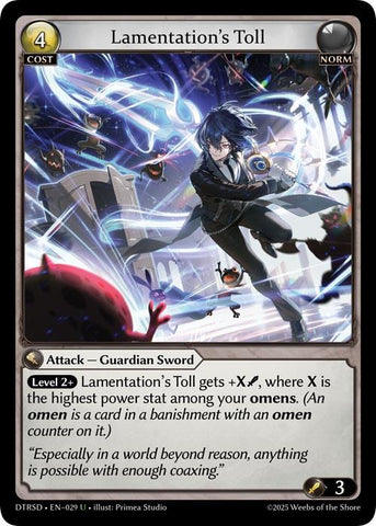 Lamentation's Toll (29) [Distorted Reflections Starter Decks]